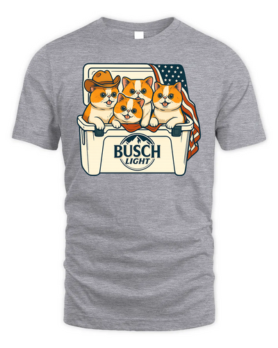 Exotic Shorthair Patriotic 4Th Of July Funny Beer Cat Cooler