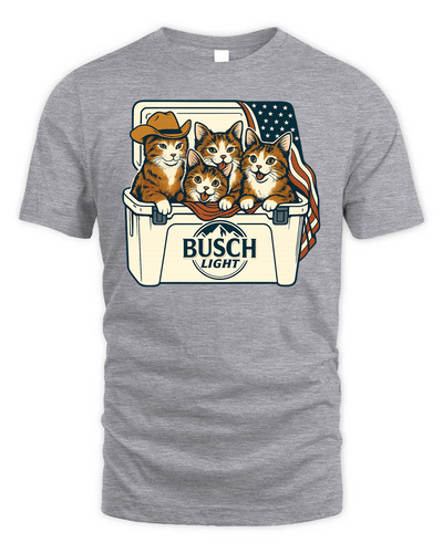 Laperm Patriotic 4Th Of July Funny Beer Cat Cooler