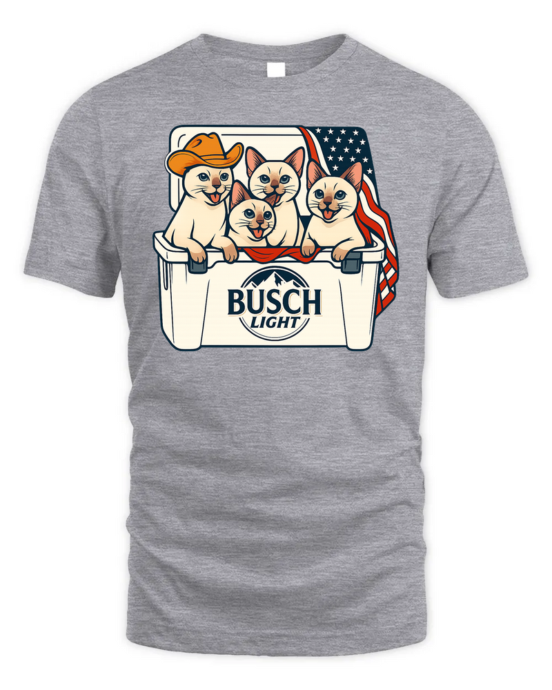 Tonkinese Patriotic 4Th Of July Funny Beer Cat Cooler