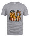 French Labrador Retriever Dog Shirt Funny 4Th Of July Floatie Design For Summer Beer Shirt, America Pool Party Shirt, Usa Flag Dog