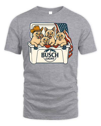 Burmese Patriotic 4Th Of July Funny Beer Cat Cooler