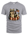 Siberian Husky Patriotic Dog Shirt Funny 4Th Of July Floatie Design For Summer Beer Shirt, America Pool Party Shirt, Usa Flag Dog