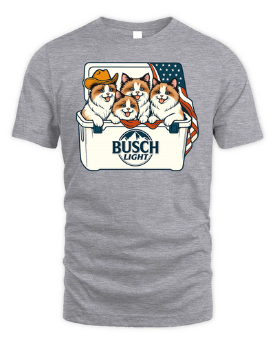 Ragdoll Patriotic 4Th Of July Funny Beer Cat Cooler