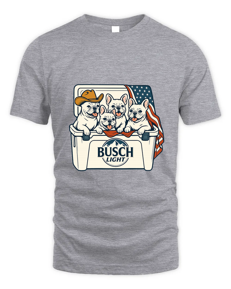 French Bulldog Patriotic 4Th Of July Funny Beer Dog Cooler, Independence Cooler Puppies, Summer 4Th Of Jult Cooler Beer, Dogs In Cooler Shirt