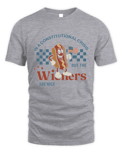 Funny Wiener Shirt, Liberal Patriotic Shirt, Retro Liberal Fourth Of July Shirt, American Fourth Of July Shirt, Anti Maga Trump Protest Tee