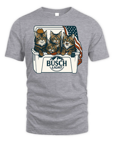 Maine Coon Patriotic 4Th Of July Funny Beer Cat Cooler