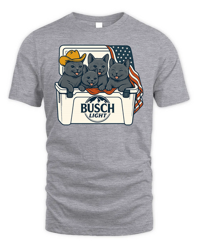 Chartreux Patriotic 4Th Of July Funny Beer Cat Cooler