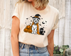 Skye Terrier Dog Halloween Shirt, Spooky Whippet Witch Shirt, Pumpkin Skye Terrier Dog, Halloween Dog Lover Gift
