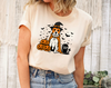 Staffordshire Bull Terrier Dog Halloween Shirt, Spooky Whippet Witch Shirt, Pumpkin Staffordshire Bull Terrier Dog, Halloween Dog Lover Gift