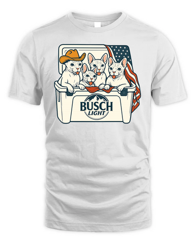 Sphynx Patriotic 4Th Of July Funny Beer Cat Cooler