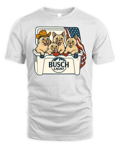 Burmese Patriotic 4Th Of July Funny Beer Cat Cooler