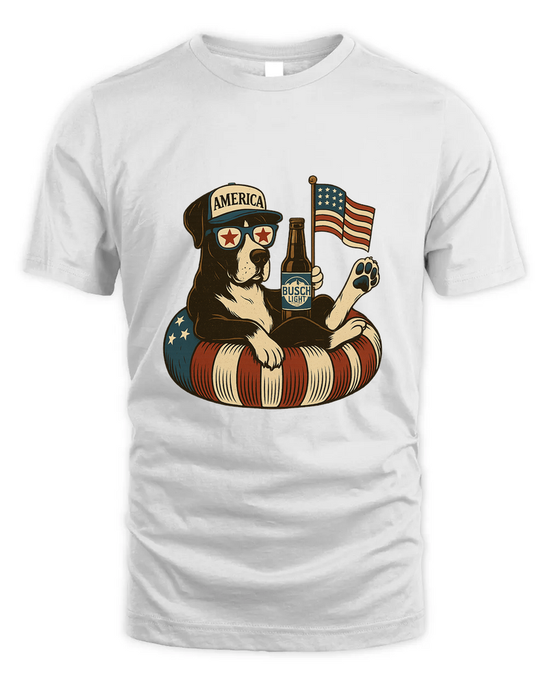 Great Dane Patriotic Dog Shirt Funny 4Th Of July Floatie Design For Summer Beer Shirt, America Pool Party Shirt, Usa Flag Dog