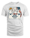 Cornish Rex Cat Patriotic 4Th Of July Funny Beer Cat Cooler