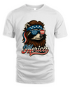 Cool Patriotic Raccoon With Sunglasses Png, Merica 4Th Of July Usa Shirt, American Flag Bandana Feral Animals Shirt, Funny Retro Independence Day Shirt