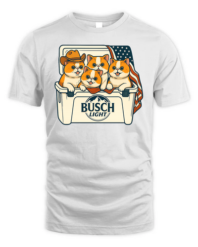 Exotic Shorthair Patriotic 4Th Of July Funny Beer Cat Cooler