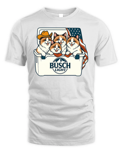 Ragdoll Patriotic 4Th Of July Funny Beer Cat Cooler