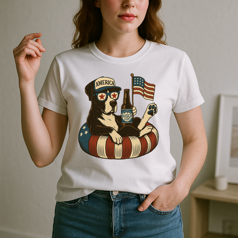 Great Dane Patriotic Dog Shirt Funny 4Th Of July Floatie Design For Summer Beer Shirt, America Pool Party Shirt, Usa Flag Dog