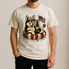 Siberian Husky Patriotic Dog Shirt Funny 4Th Of July Floatie Design For Summer Beer Shirt, America Pool Party Shirt, Usa Flag Dog