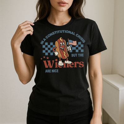 Funny Wiener Shirt, Liberal Patriotic Shirt, Retro Liberal Fourth Of July Shirt, American Fourth Of July Shirt, Anti Maga Trump Protest Tee