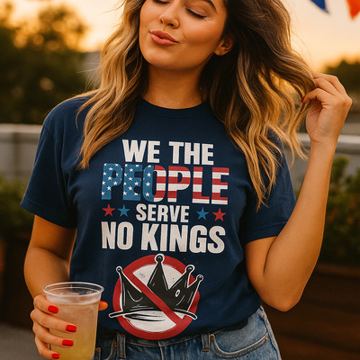 We The People Serve No Kings In America